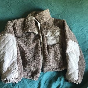 Pink Garage Sherpa Jacket